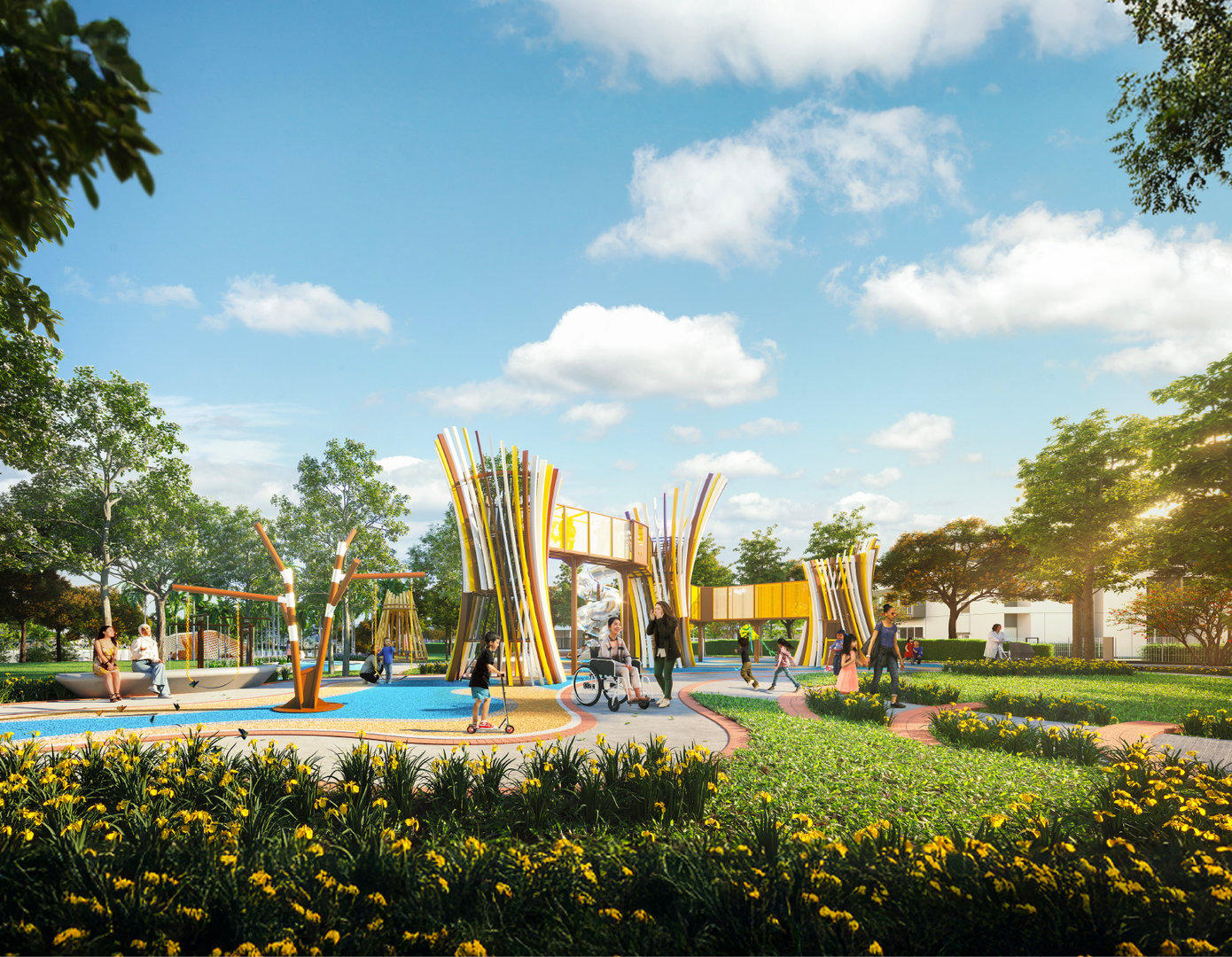 Taman Impiana’s bubu-inspired playscape