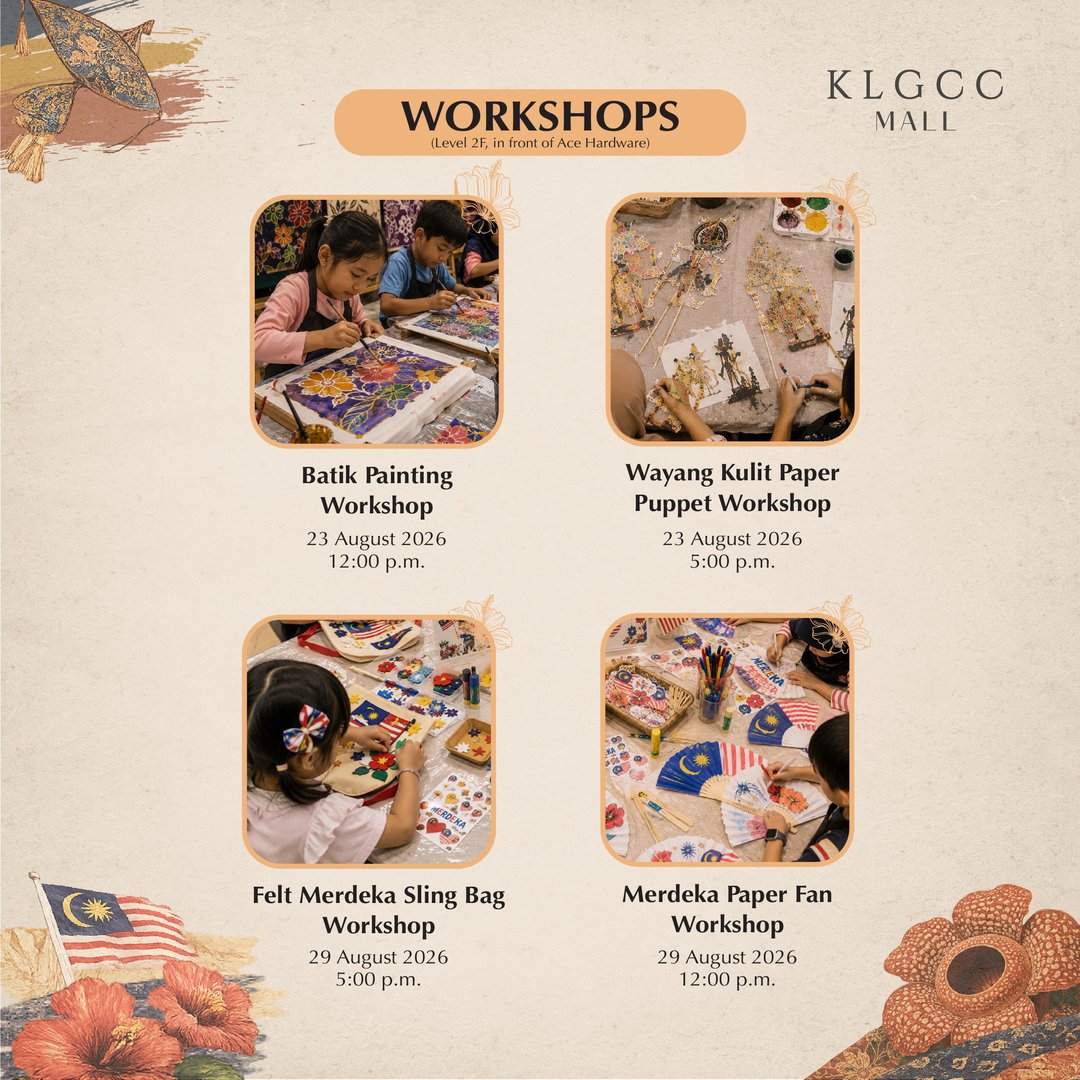 Upcoming Event at KLGCC Mall