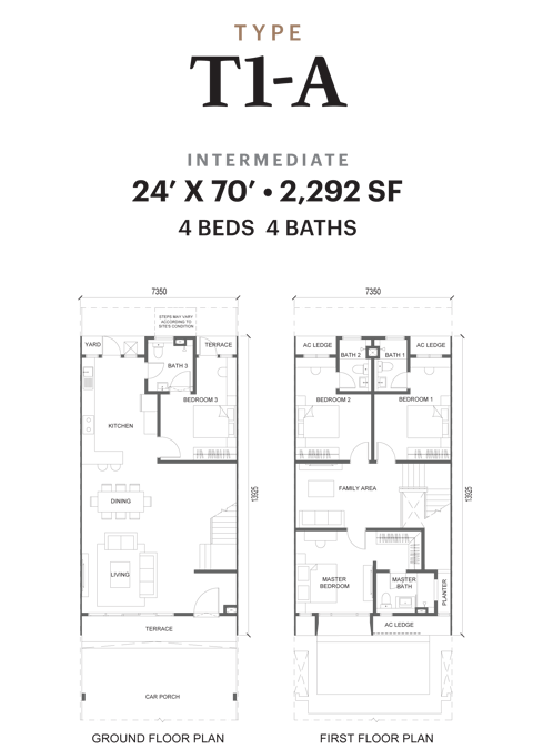 Floorplan of T1