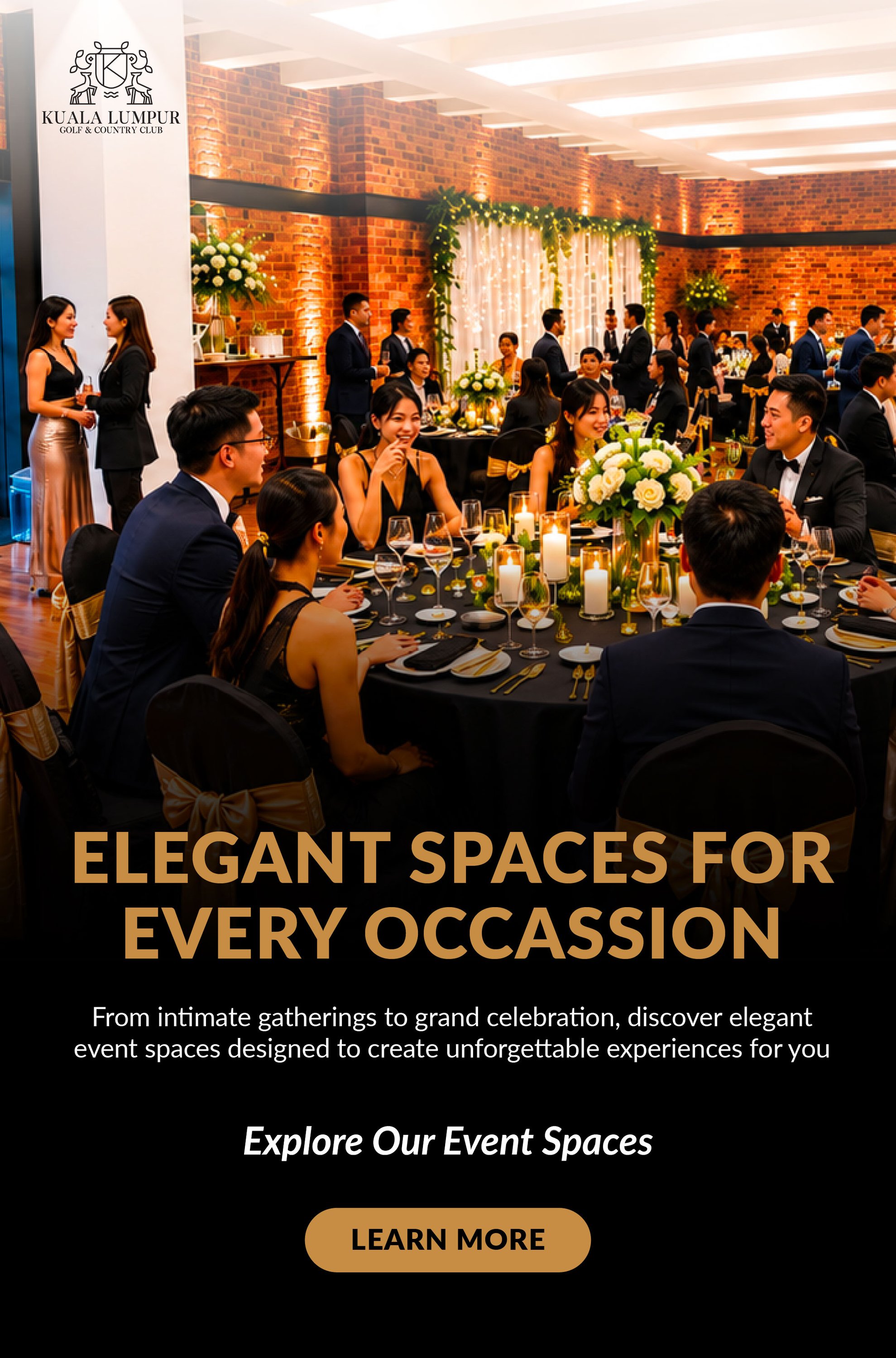 Elegant Spaces For Every Occasion - Meetings & Events