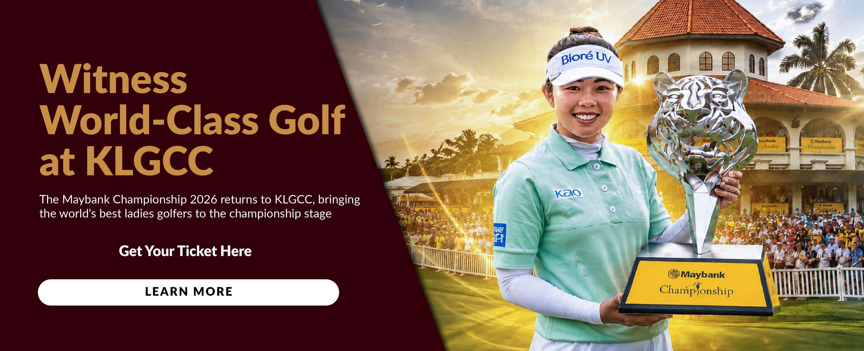 Witness World-Class Golf at KLGCC - Maybank Championship 2026