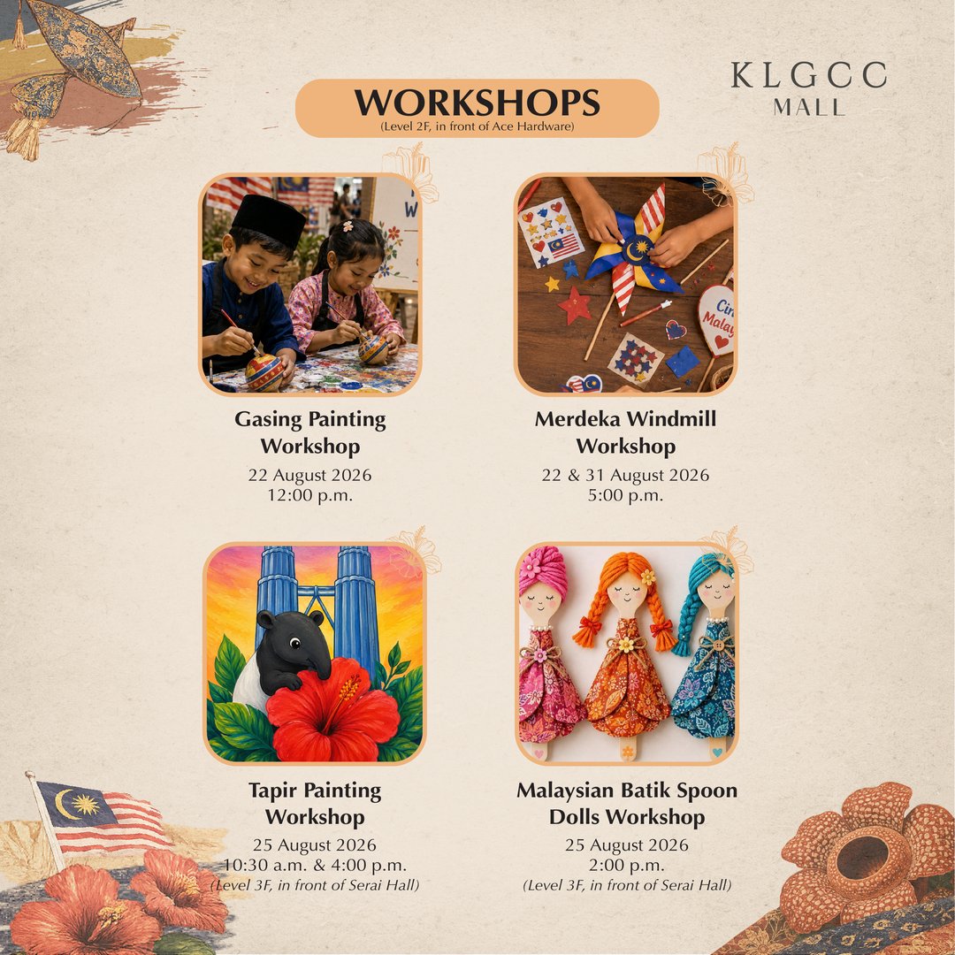 Upcoming Event at KLGCC Mall