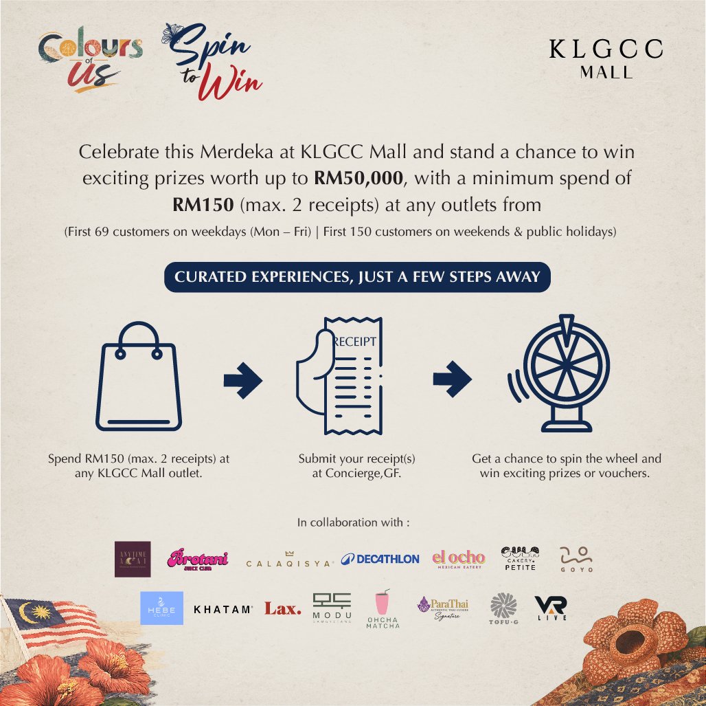 Upcoming Event at KLGCC Mall