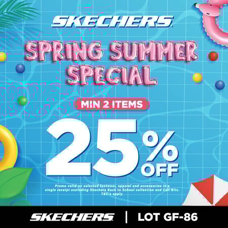 Skechers promotion at Elmina Lakeside Mall