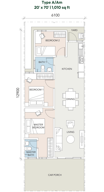 Floorplan Arina 2