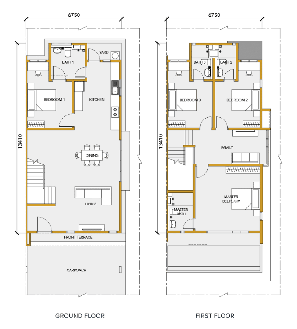 Adira 2-Storey Terrace Homes