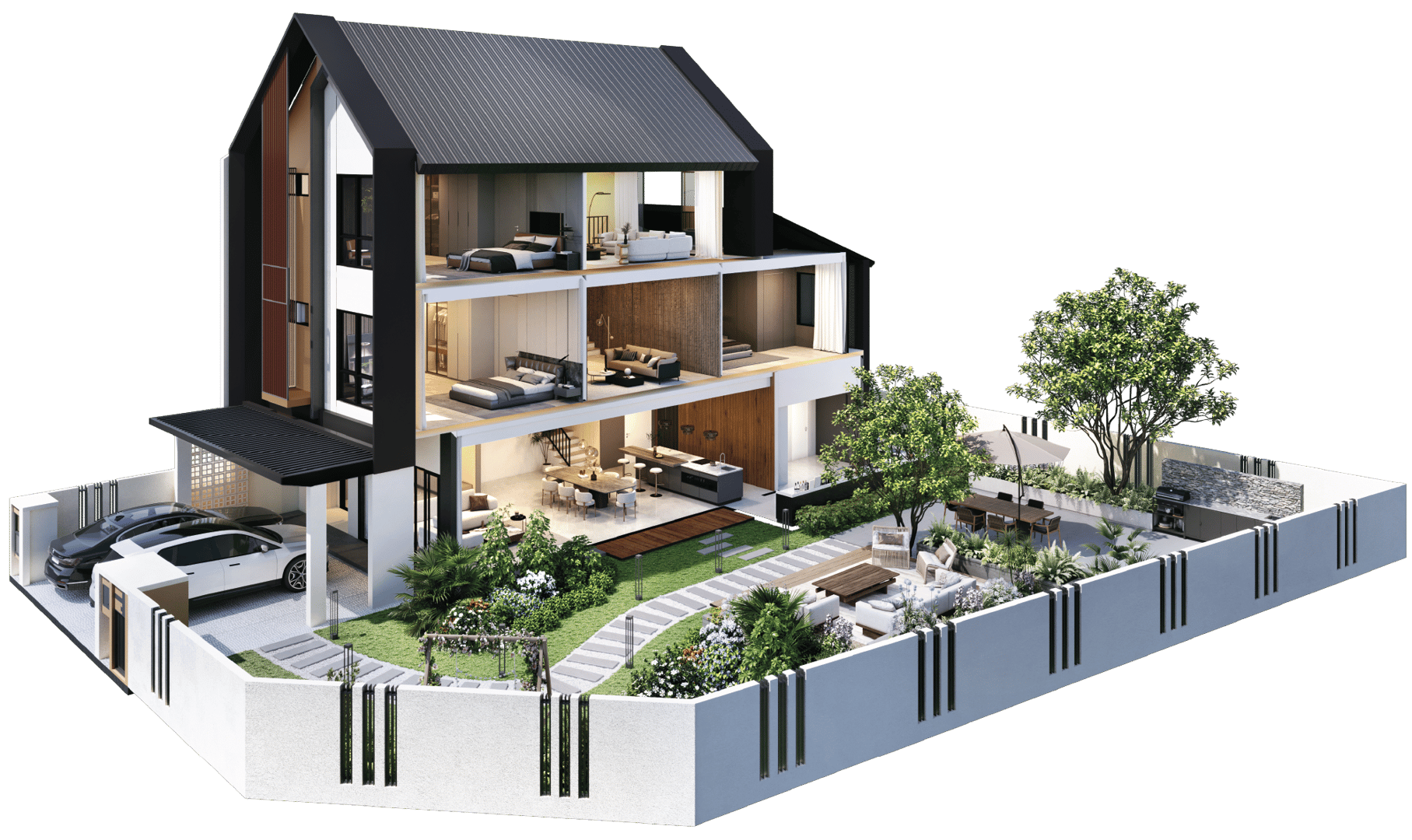 East 61 3D Home Layout and Architectural Specifications