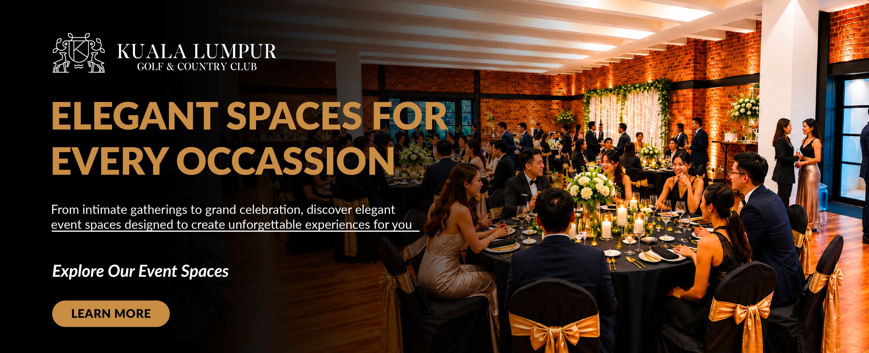 Elegant Spaces For Every Occasion - Meetings & Events