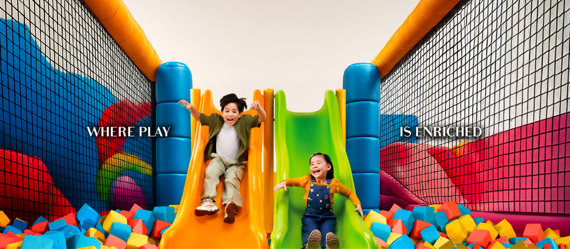 Kids play area at KLGCC Mall, Kuala Lumpur