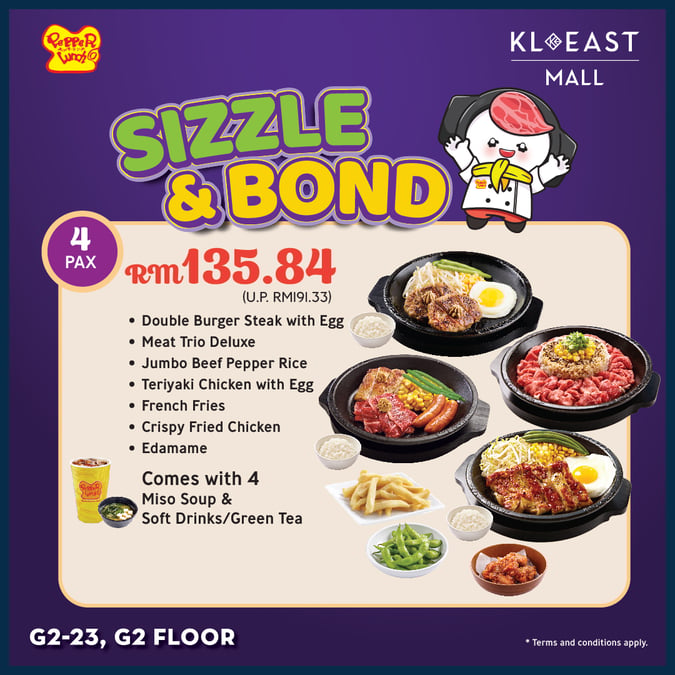 Promotions and deals at Kl east Mall