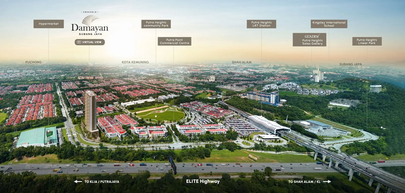 Mobile Aerial view of Damayan Residences