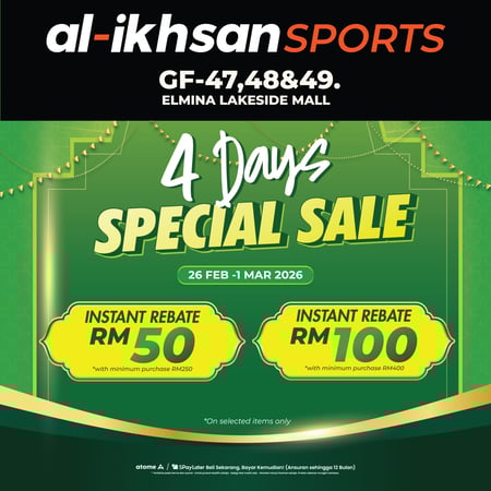 FOS promotion at Elmina Lakeside Mall