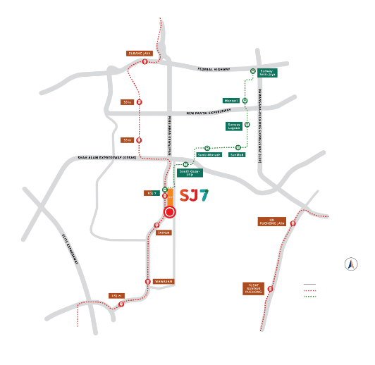 Trybe Residences Map