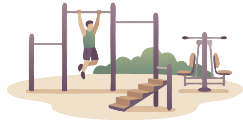 Outdoor Fitness Station