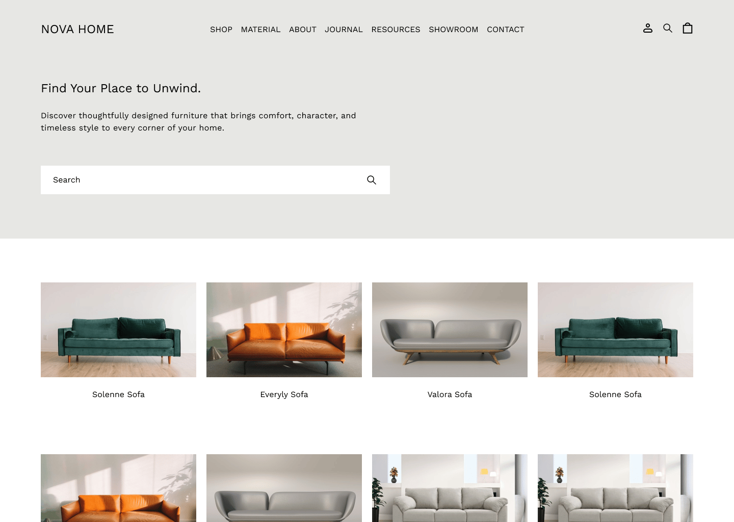 Nova Home Store Front