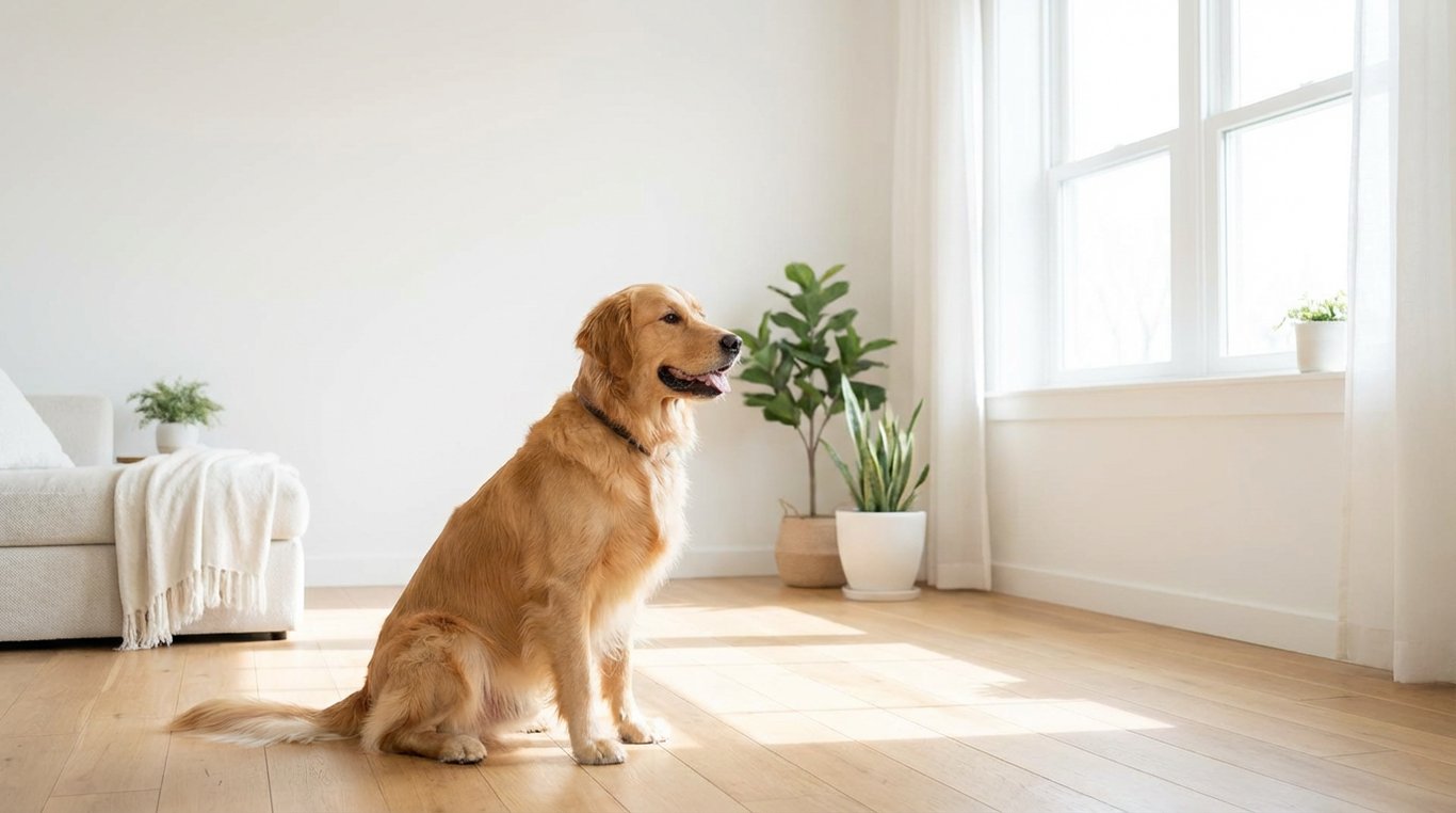 Golden Retriever perdu