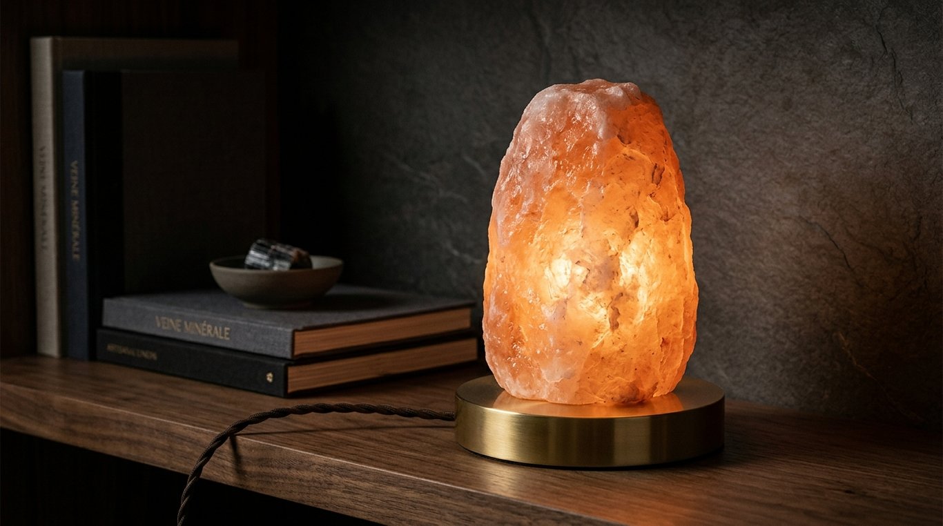 Lampe en Sel de l'Himalaya Brute