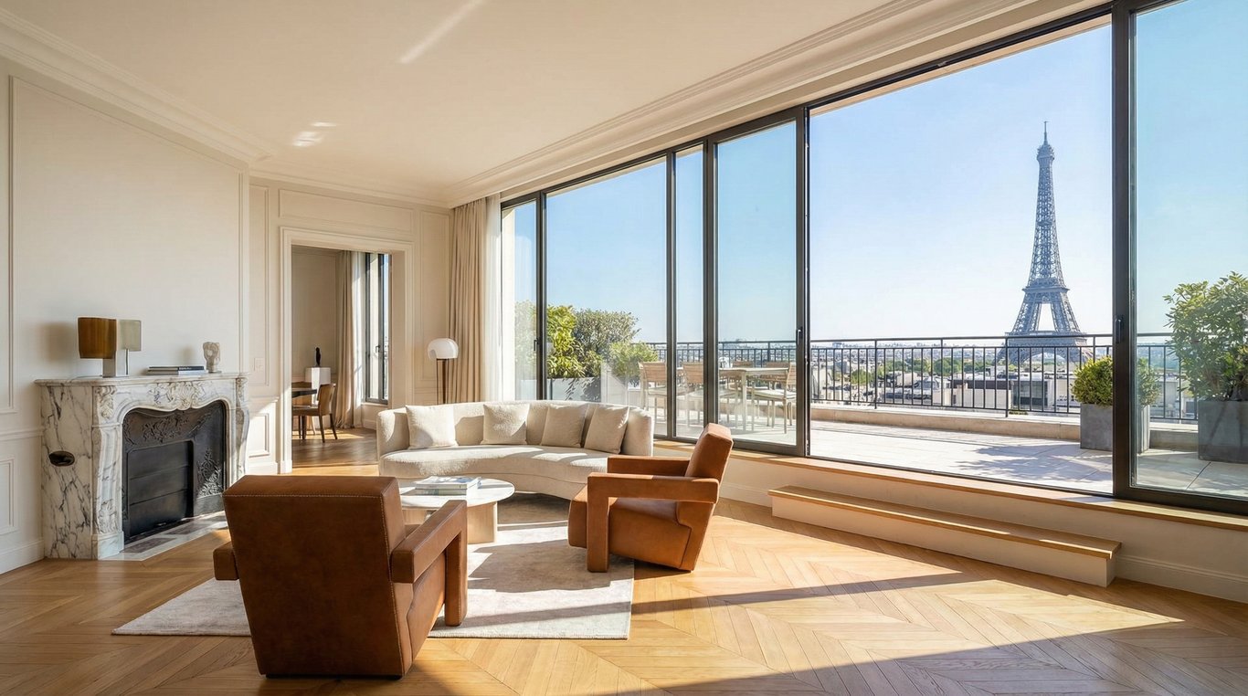 Penthouse vue panoramique