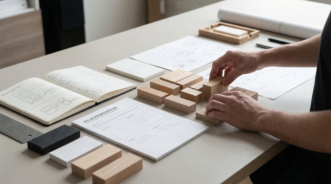 Jeu d'échecs minimaliste style Bauhaus