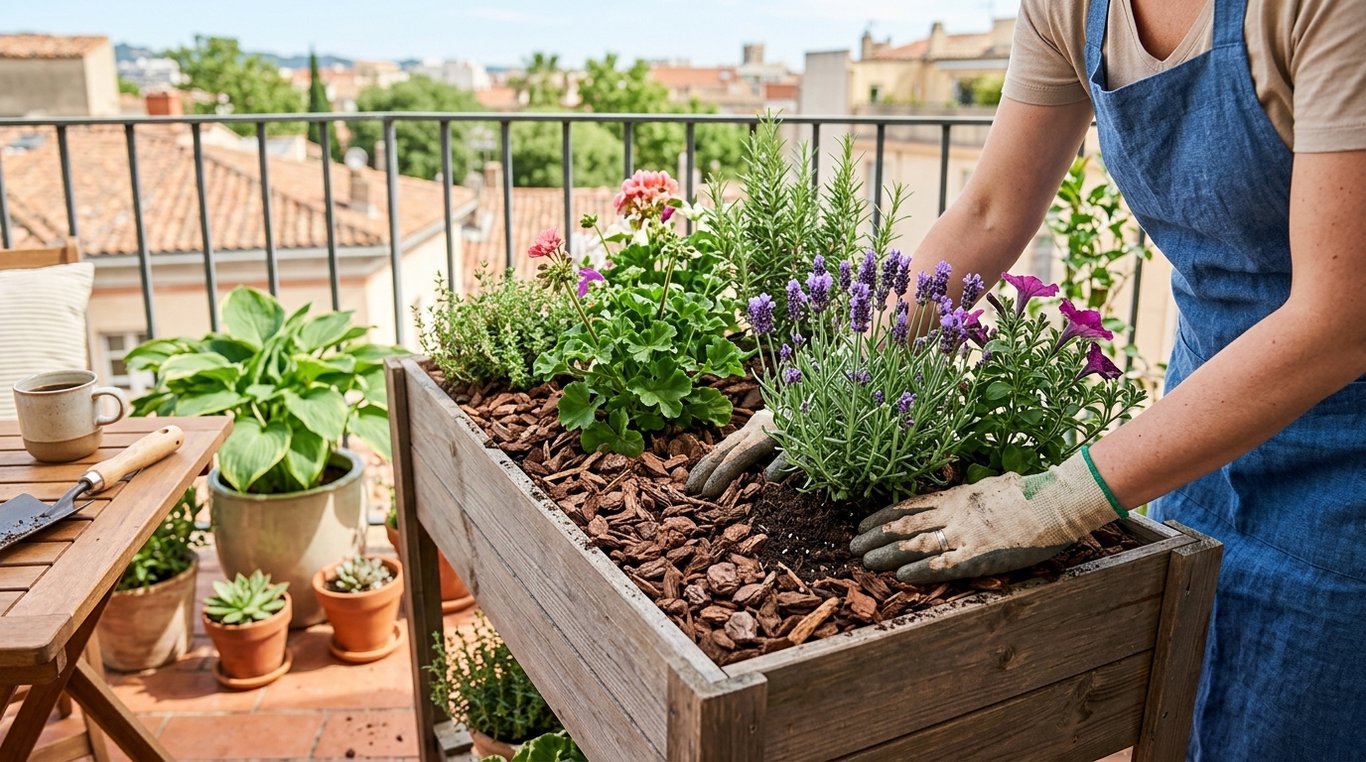 Paillis biodégradable pour protéger le sol et favoriser la pousse des plantes