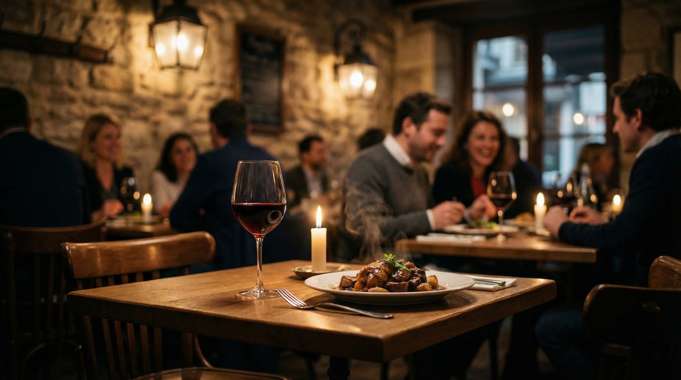 Ambiance chaleureuse du Bistro Garde