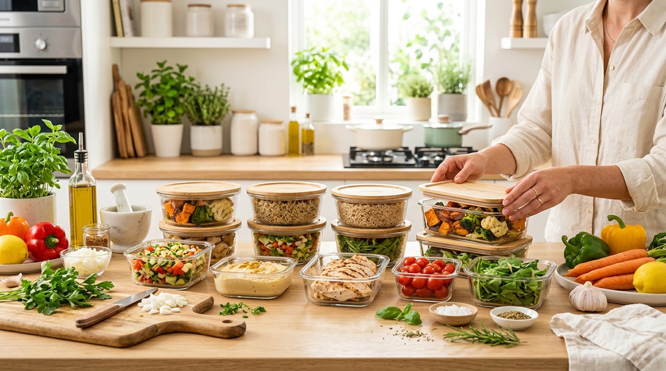 Boîtes hermétiques pour batch cooking