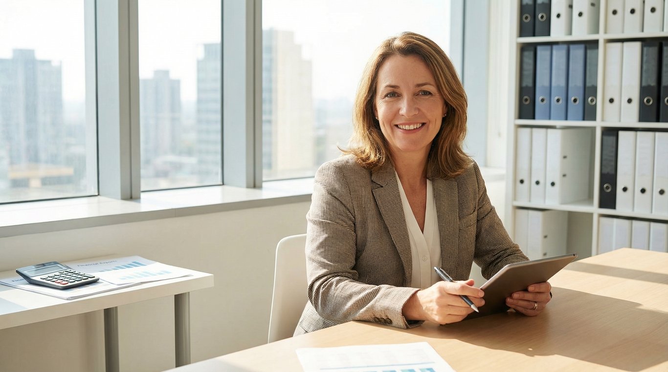 Portrait de Jeanne Martin, fondatrice et experte-comptable principale