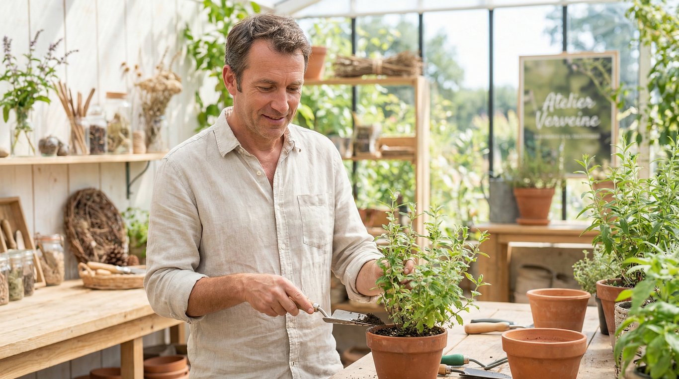 Portrait de Julien Lefèvre, responsable botanique