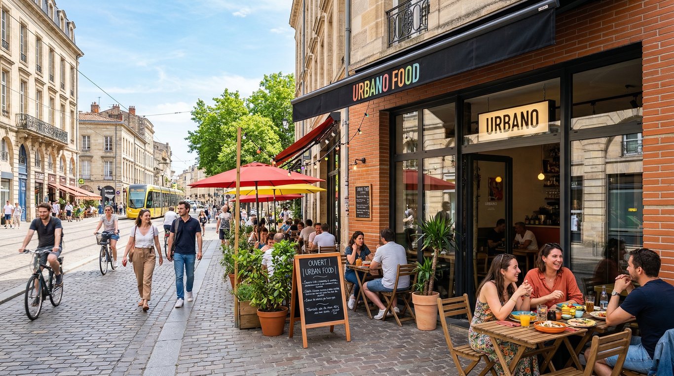 Food truck Urbano Food en ville