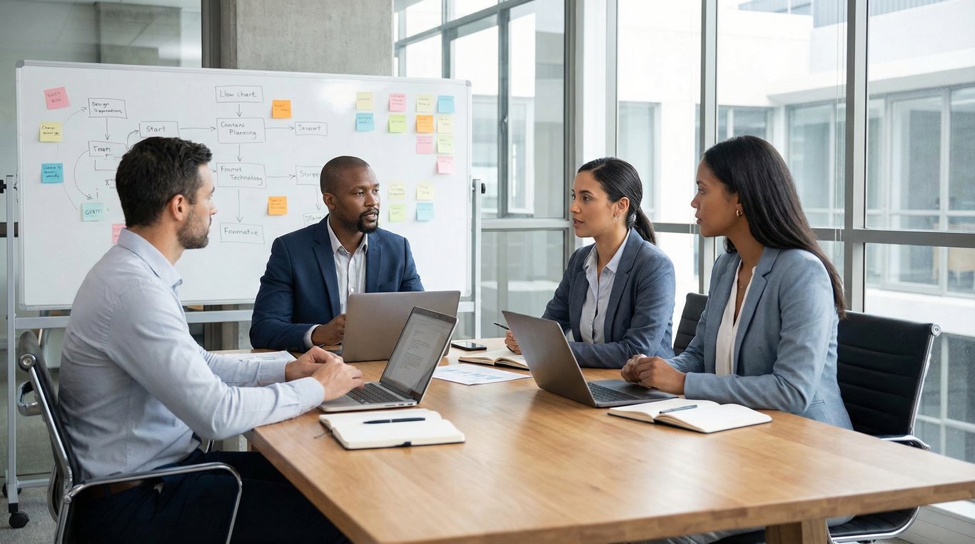 Gros plan macro sur des instruments de mesure de précision posés sur un papier blanc
