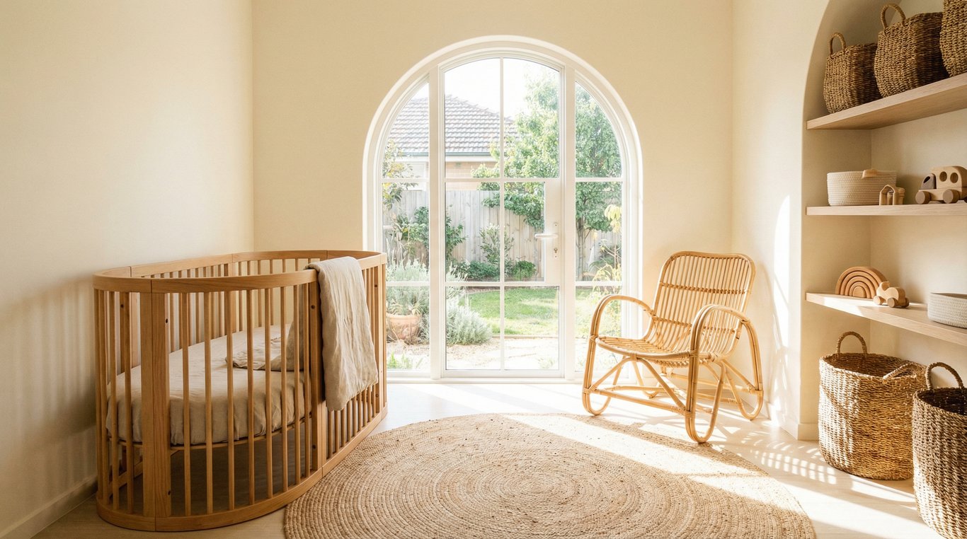 Chambre bébé naturelle