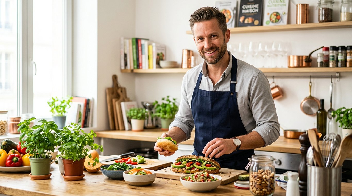 Portrait de Julien, cofondateur et expert en nutrition de Saveur Hub