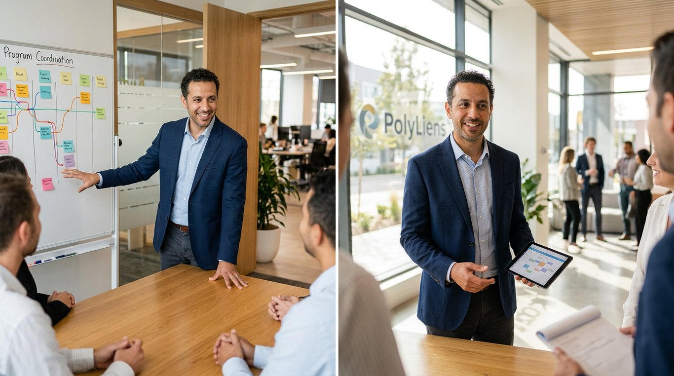 Ahmed Benali, coordinateur des programmes, souriant