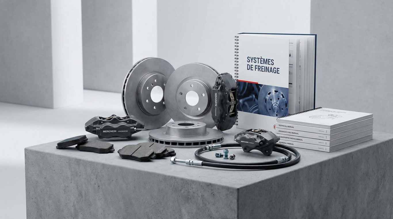 Disque de frein ventilé et jeu de plaquettes - Catalogue Systèmes de Freinage AutoDistrib