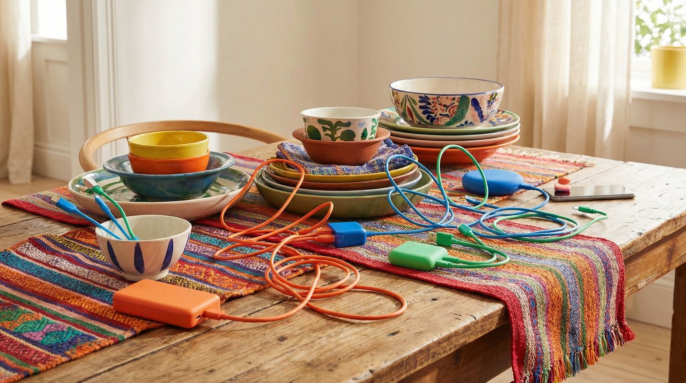 Bol végétarien coloré avec légumes frais et graines dans un food truck vert