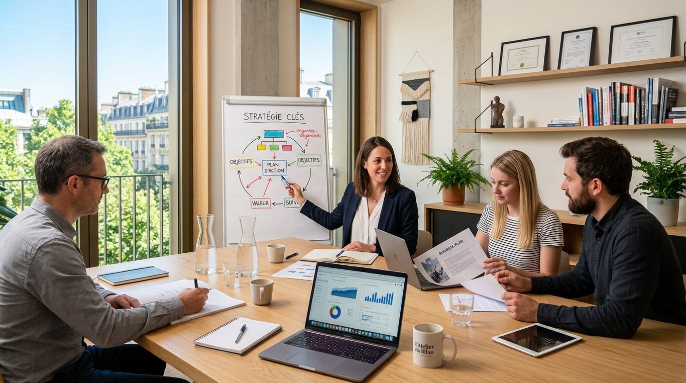 Atelier de production : processus de travail, documents et indicateurs pour améliorer l’efficacité.