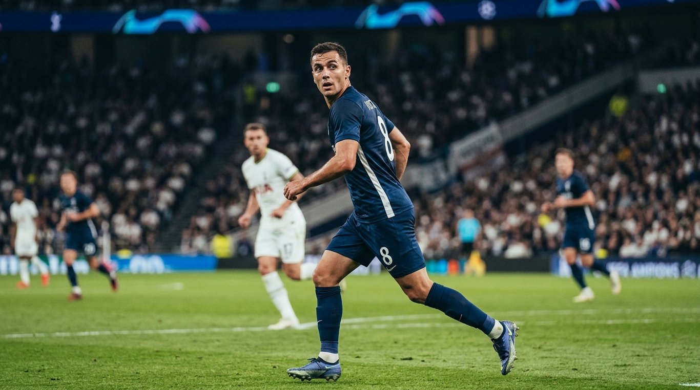 Joueur scannant le terrain