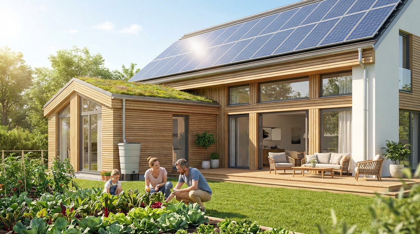 Mains d'artisans posant une isolation en fibre de bois naturelle