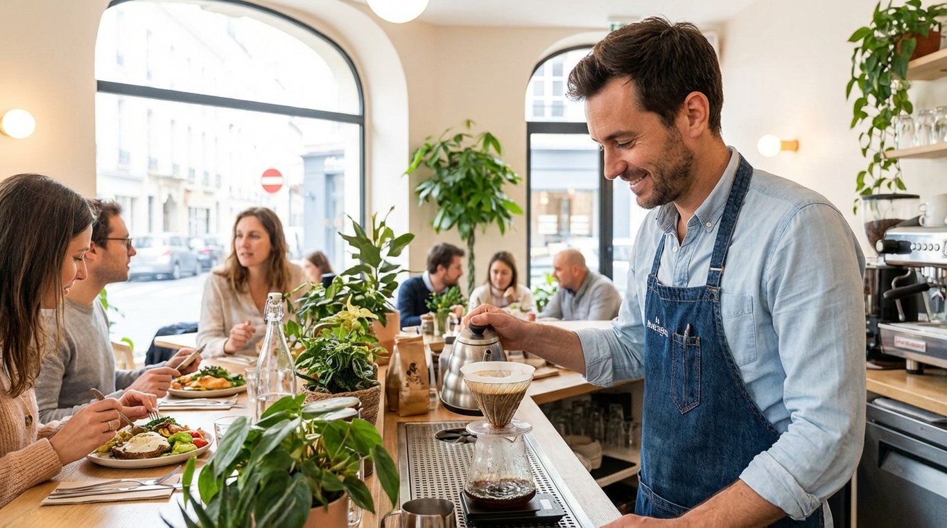 Photo de Julien Moreau, barista et responsable café