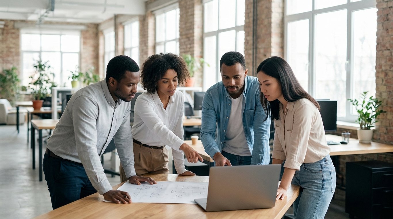 Photo professionnelle noir et blanc de Sophie Dubois, Responsable transformation digitale