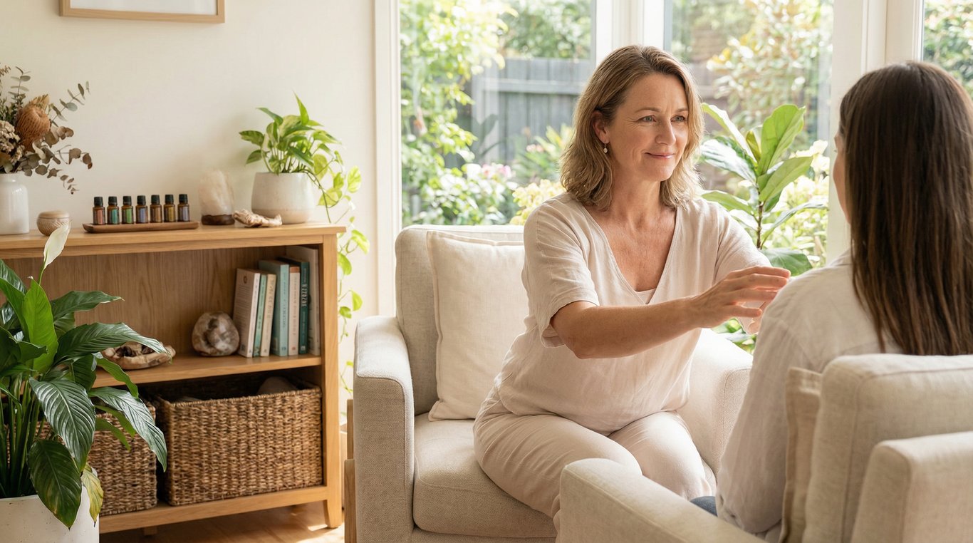 Photo de Sophie Leclerc, thérapeute énergétique et coach bien-être