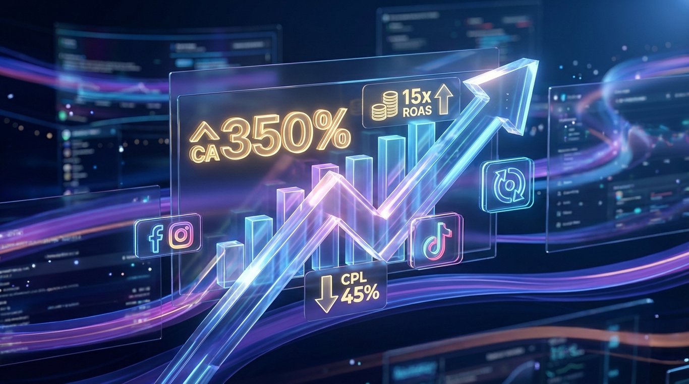 Campagne publicitaire social ads pour une marque de mode