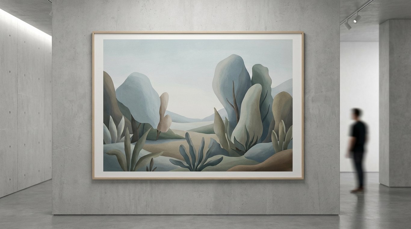 Aquarelle Ficus Elastica