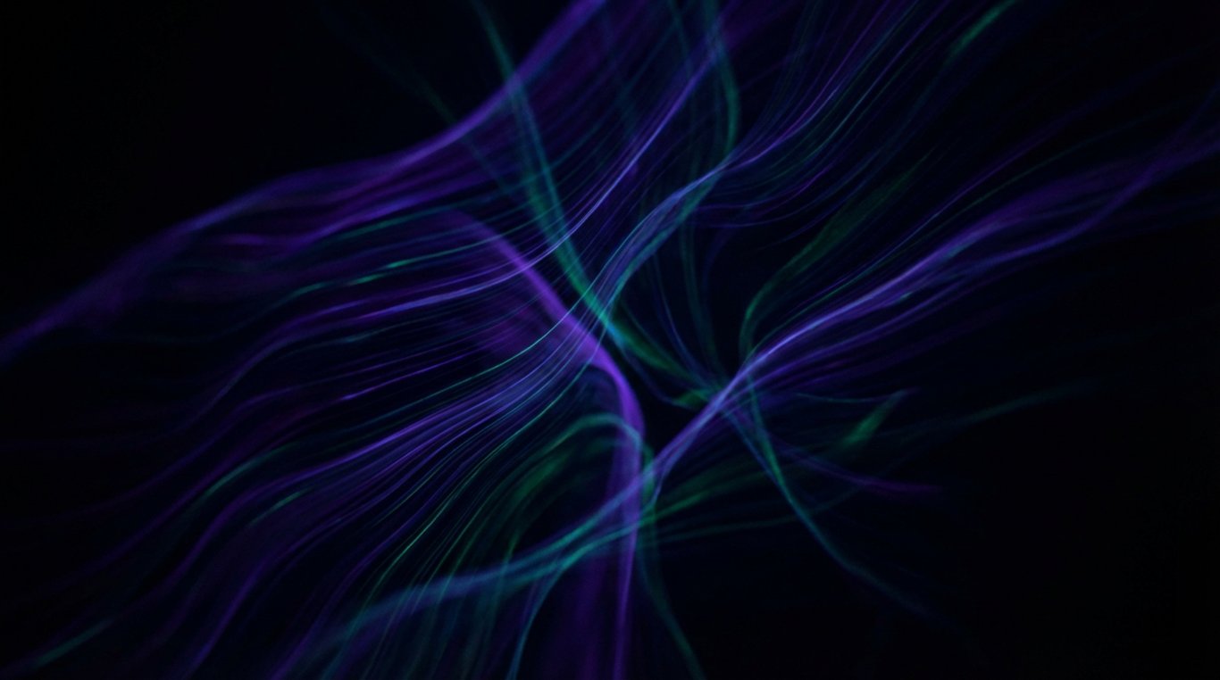 Projection immersive abstraite