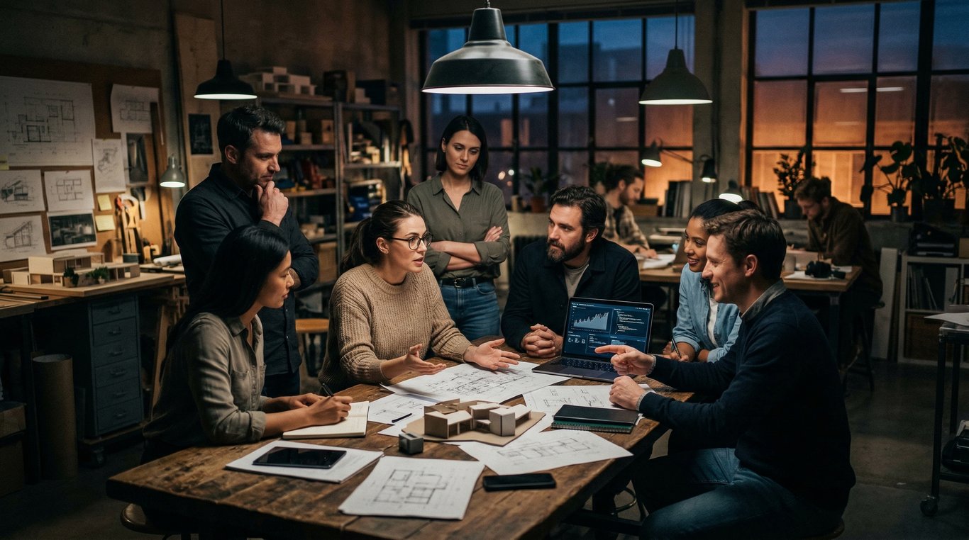 Équipe de conseillers Cap Fiscal en réunion