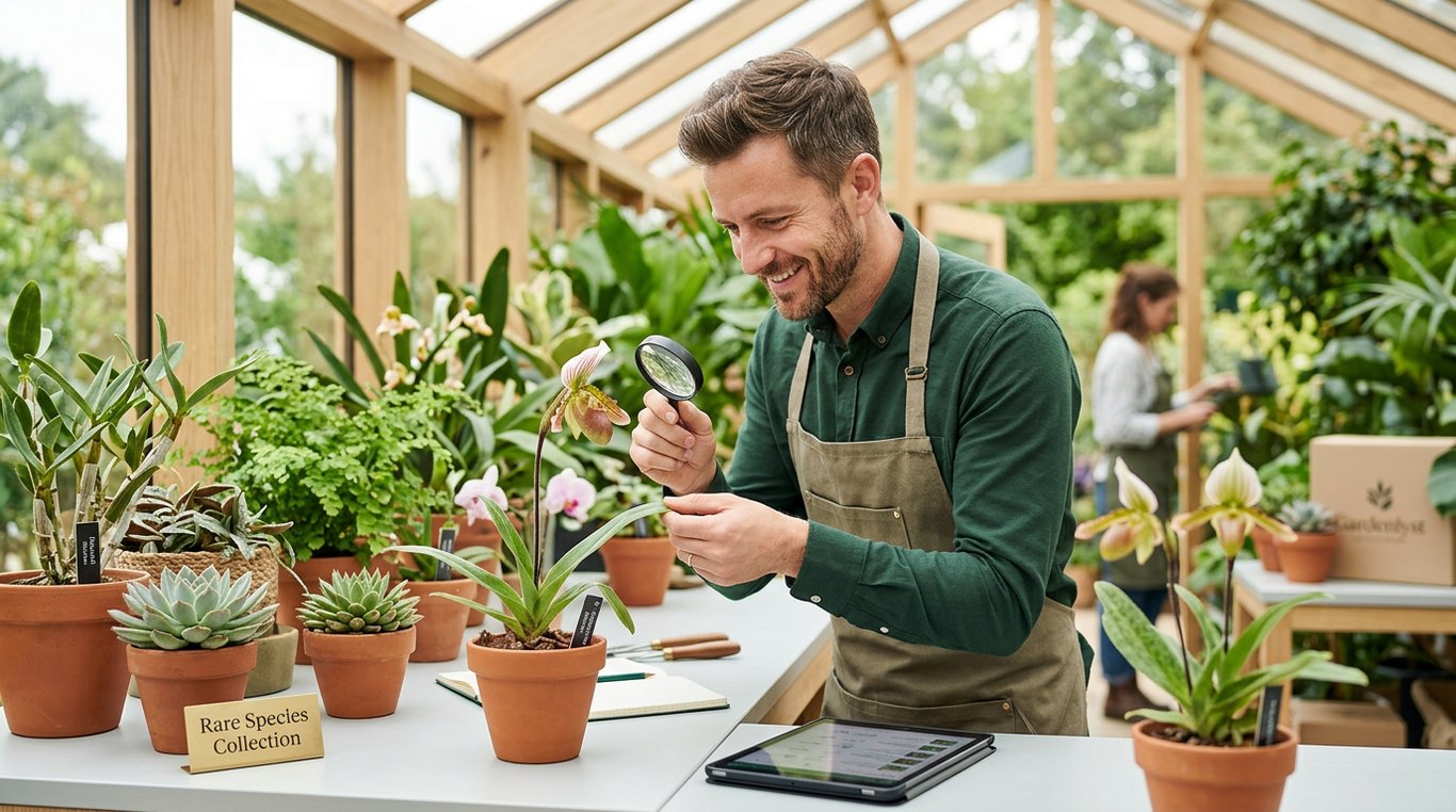 Portrait de Julien Moreau, Expert botaniste et responsable des plantes rares