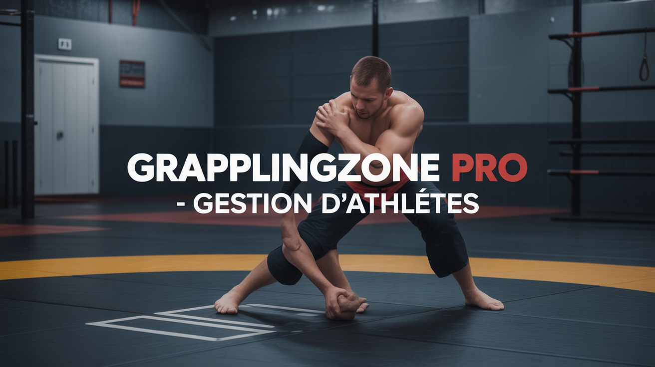 Coach consultant des statistiques de performances sur tablette dans un dojo moderne