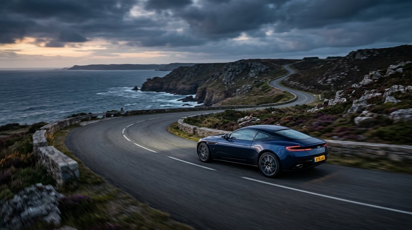 Coupé sportif moderne