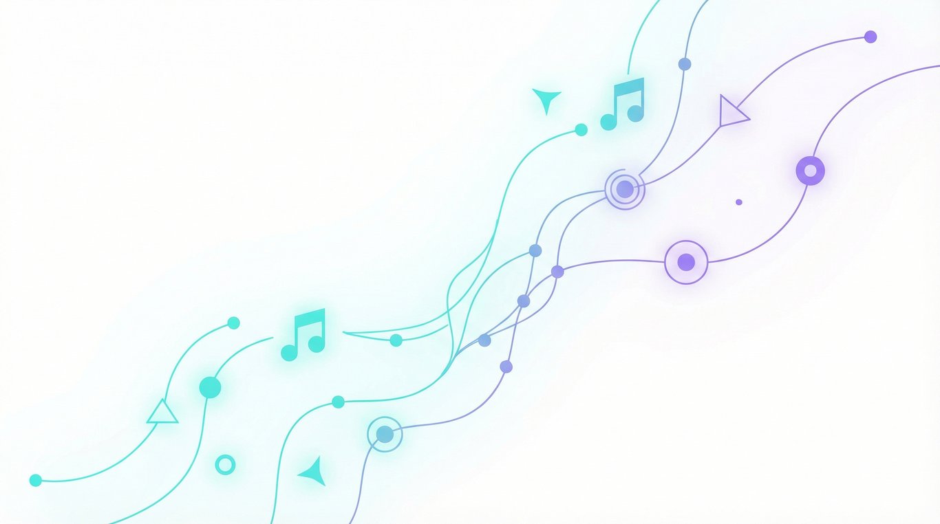 Tableau de bord de projet moderne avec accents turquoise et violets