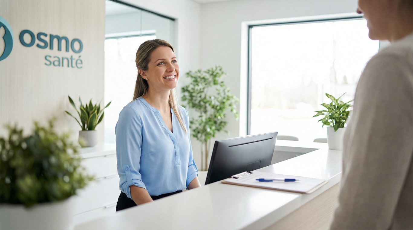 Portrait de Élise Moreau, assistante médicale